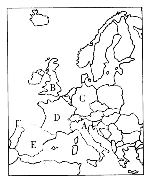 地理湘教版新版七年级下册 欧洲西部导学稿