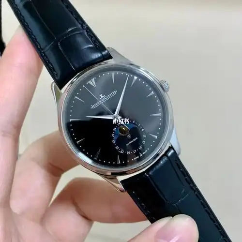 积家大师系列1368470 黑盘月相93