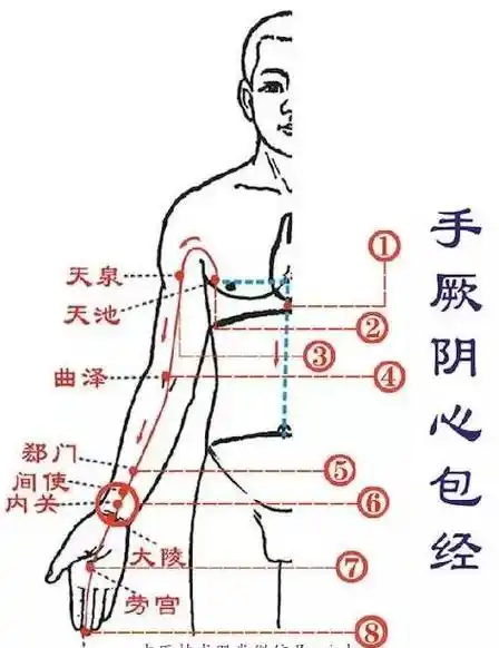 感觉胸闷,气短,心火旺等,刮心包经准没错啦!