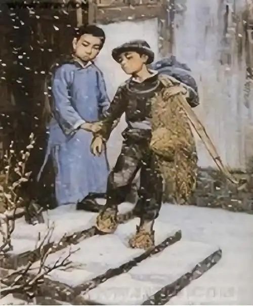 鲁迅玩伴闰土57岁累死后留下5子如今后代终于实现华丽翻身