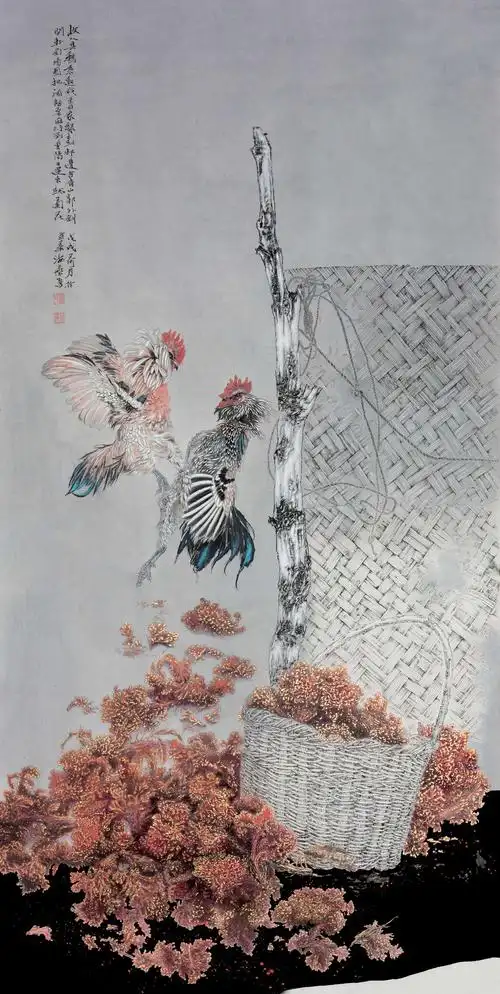 业余美术创作人员860人次,其中成人国画班已有7人成为河南省美协会员