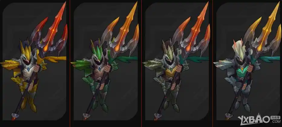 lol屠龙勇士赵信炫彩皮肤预览