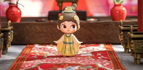 推荐一款唐代宫廷系列的高颜值古风盲盒,隐藏款贵妃很美