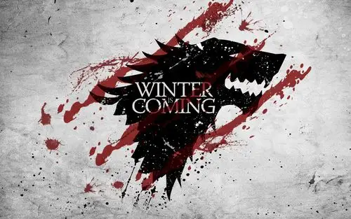 冰与火之歌,winteriscoming,史塔克家族徽章,影视权力的游戏壁纸图片