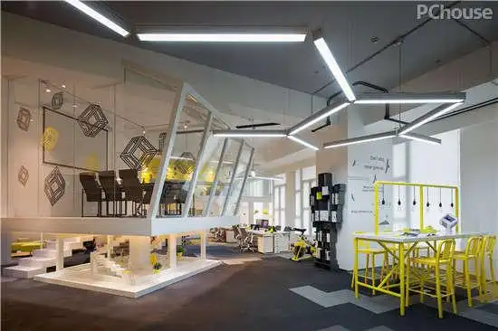 精致与活力兼具 超酷办公loft设计【图】_公共空间_太平洋家居网