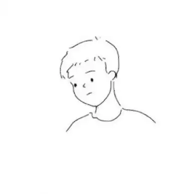 男孩头像简笔画男孩子自画像简笔画