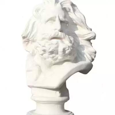 马赛石膏像美术教具模型头像石膏像摆件素描雕塑人像人物马赛曲