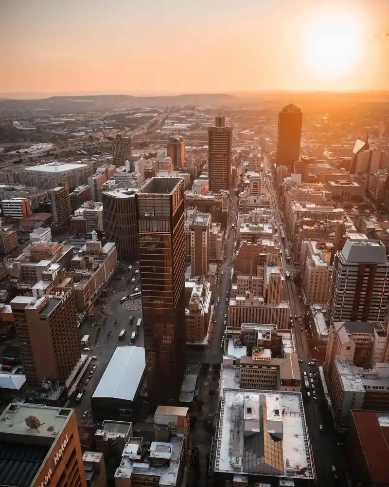 黄金之城,南非经济之都——约翰内斯堡,人口380多万,南非官 - 抖音