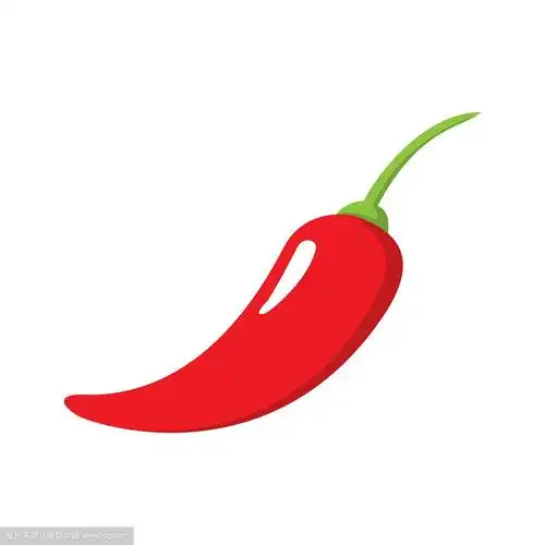 卡通辣椒辣椒矢量插图