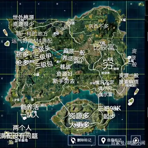 和平精英:地图物资的分配了解之后才抢占吃鸡先机!