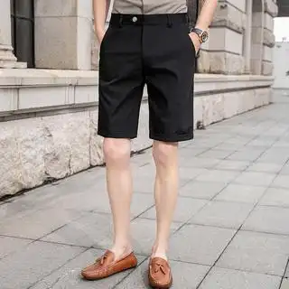 西装短裤男夏季休闲裤子