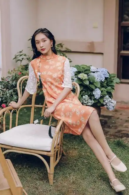 穿旗袍搭配什么鞋子才好看又舒适?穿这种鞋子是锦上添花