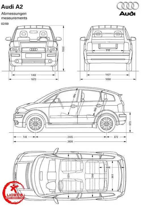 汽车的外形图纸.嘿嘿