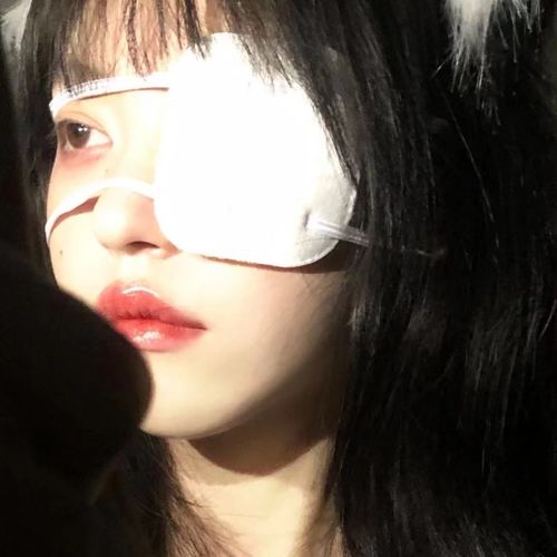 动漫单眼罩cos道具  护眼罩东京食尸鬼同款金木研 白色眼罩单眼