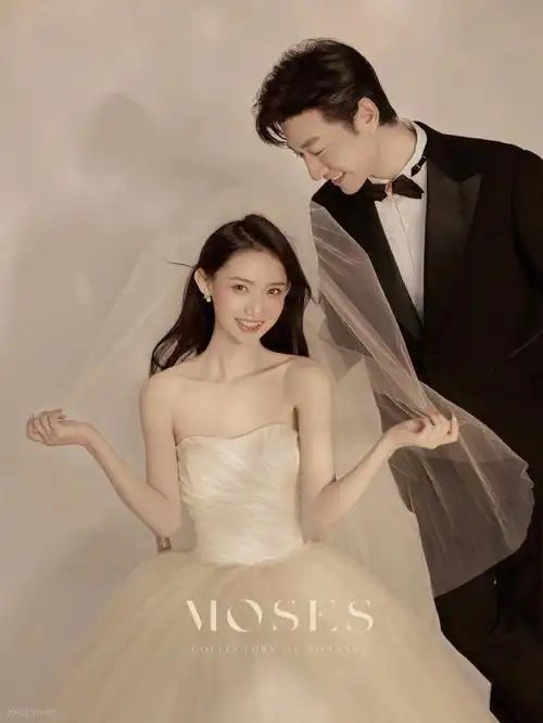 韩式简约婚纱照