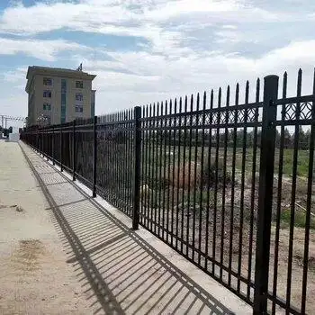 广州市锌钢护栏厂家铁艺栏杆锌钢围墙护栏铁栏杆小区护栏