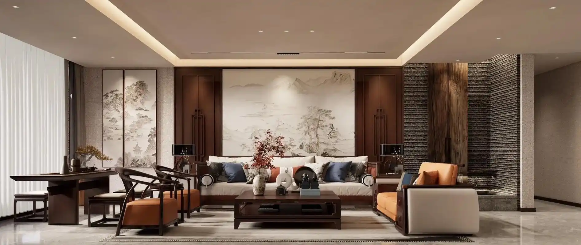 古典中式与现代风格的激情碰撞,衍生出素雅含蓄 - 抖音