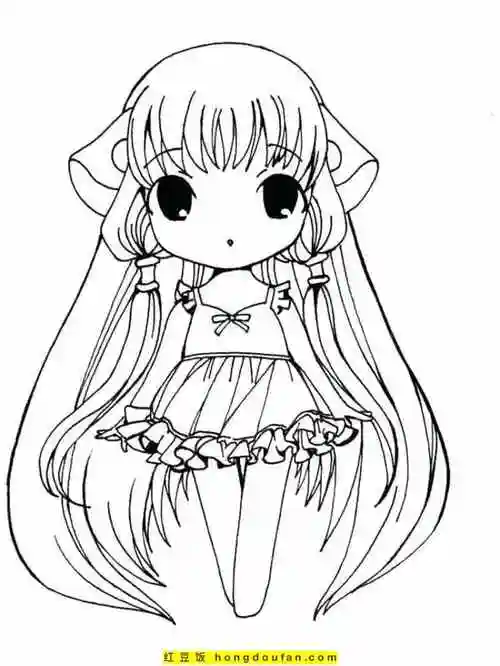 标签q版,二次元,公主,公主涂色,卡通,变装娃娃,可爱,女生最爱,少女