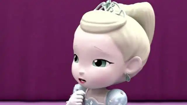 《彩虹宝宝》彩虹宝宝帮冰灵公主包扎好腿伤