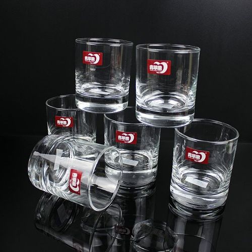 青苹果玻璃杯家用啤酒杯餐饮杯酒吧杯宾馆ktv 洋酒杯威士忌酒杯