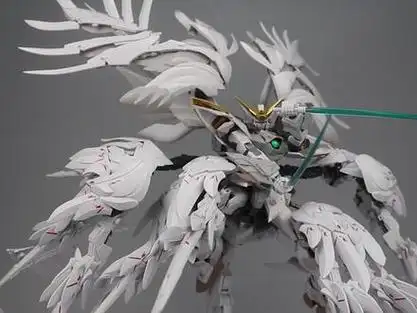 模心 飞翼高达 白雪姬前奏曲#高达 #模型 #定格动画 #飞翼高达