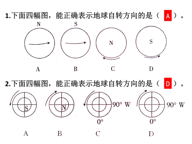 地球自转复习课件.pptx