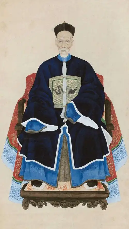 清朝官员,清朝官员画像高清-图片大观-奇异网