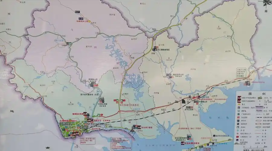 北仑河口钦州界