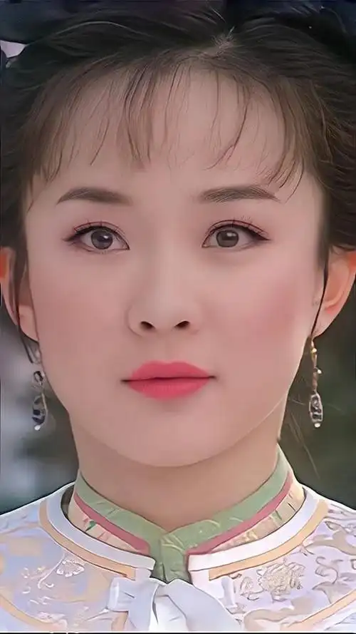 大美女霍思燕年轻时太水灵了很符合古典美