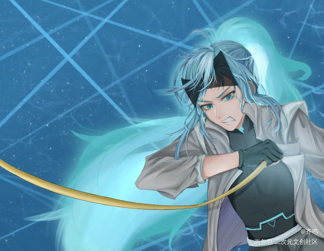 伽爷救场yyds!_开心宝贝开心超人联盟伽罗平涂插画同人绘画作品