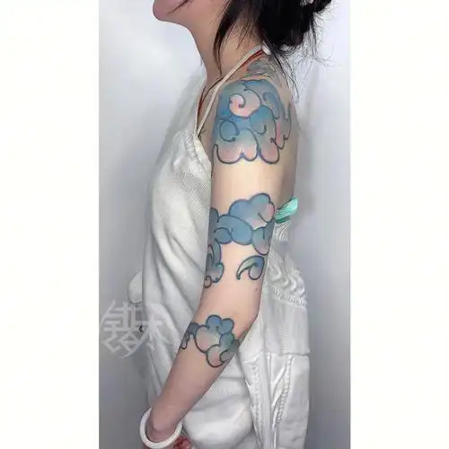 爆爆金克丝云纹身78