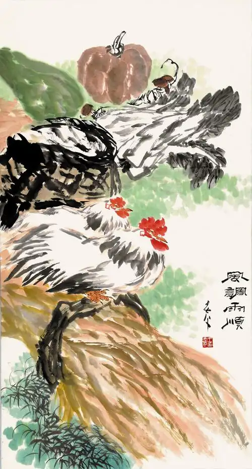 大美无疆意趣盎然王书平花鸟画作品云上展览