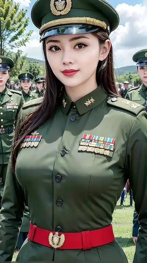 退伍女兵,英姿飒爽,有气质 - 抖音