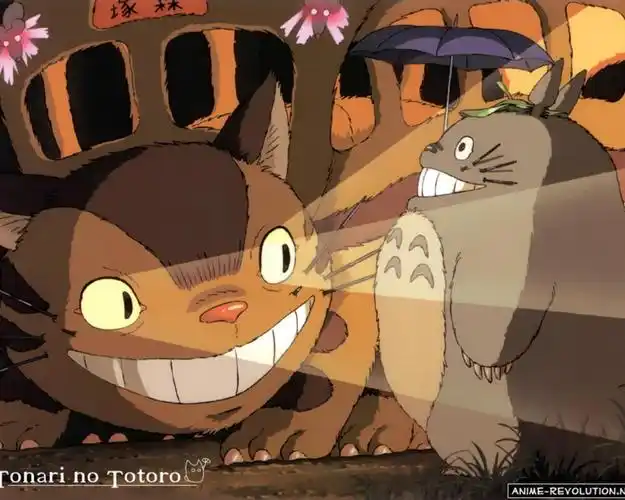 猫巴士车和龙猫龙猫宫崎骏的小世界