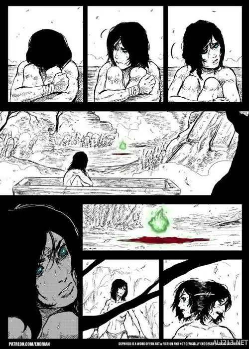 国外玩家创作《黑暗之魂》同人漫画 女主面对不死人将如何生存?