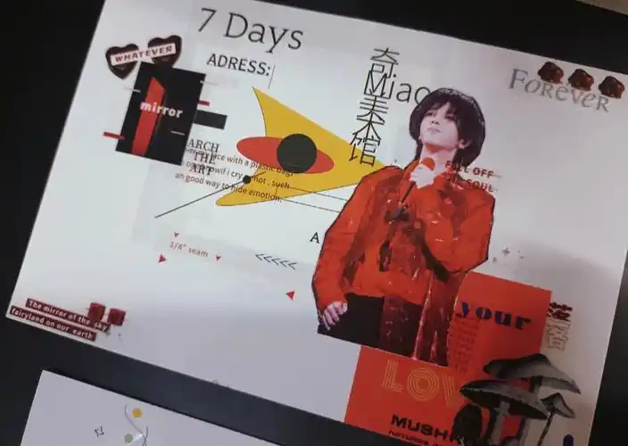 长沙见～#华晨宇  #追星手帐  #手帐拼贴