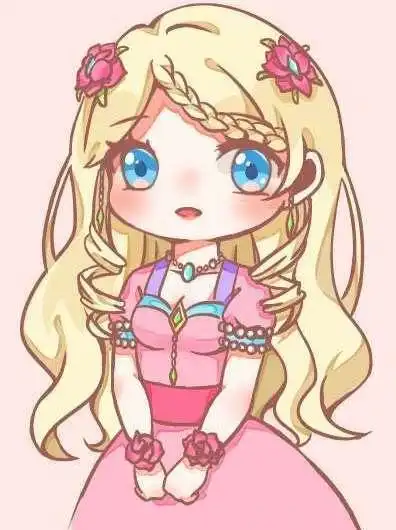 叶罗丽八大绘画版风格的灵公主,素描的很还原,彩绘的很淑女