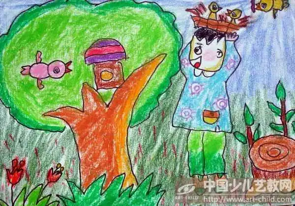 作品名称:  《我送小鸟回家》