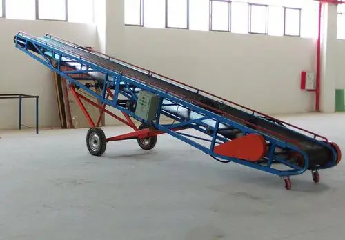 重庆移动式皮带输送机挡杆式