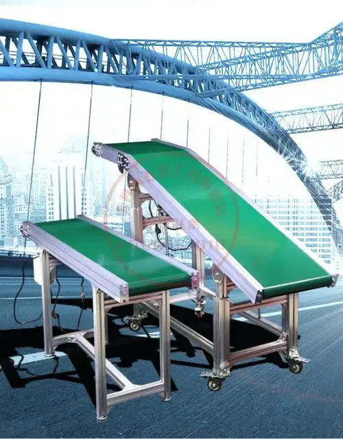 粮食输送机移动式小型输送带流水线传送带爬坡皮带小型输送机传送机可