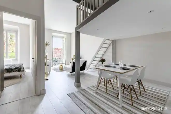 其他45平米装修案例_效果图 - 45平loft简约轻奢公寓,一人居的快乐