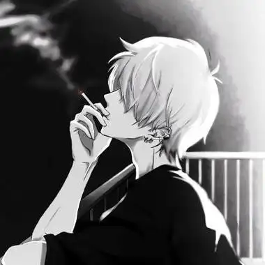 社会霸气头像男生抽烟