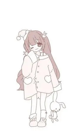 少女心简笔画 少女心简笔画可爱q版