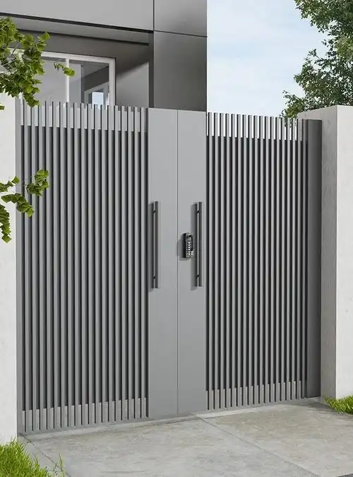 铁艺大门庭院门别墅入户门农村小院双开门围栏门欧式户外小区铁门