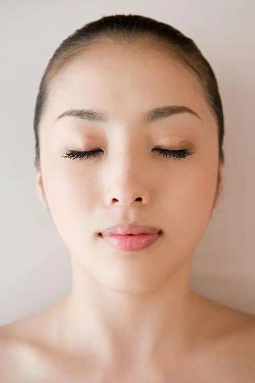 美容美女脸部写真图片