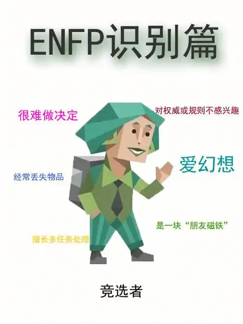 mbti人格类型分析enfp识别篇