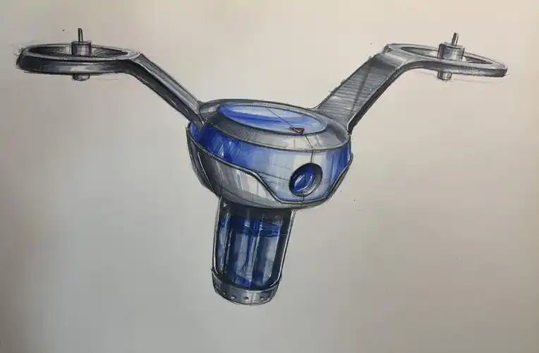 咖啡机,无人机,手绘,马克笔,工业设计,工业设计手绘,产品设计,汽车