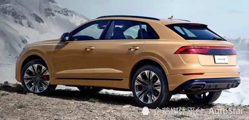 奥迪q系旗舰suv全新改款,奥迪q8表现出众