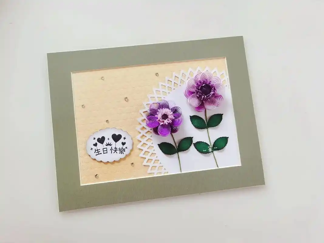 衍纸小作品合集～#春日图文计划#手工 #创意手工 #纸艺 # - 抖音