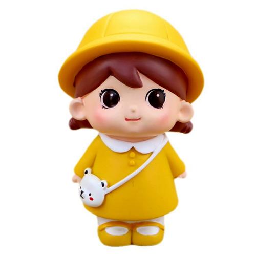 可爱治愈小黄人饰品情侣娃娃桌面装饰摆件少女心手办玩偶卡通精致